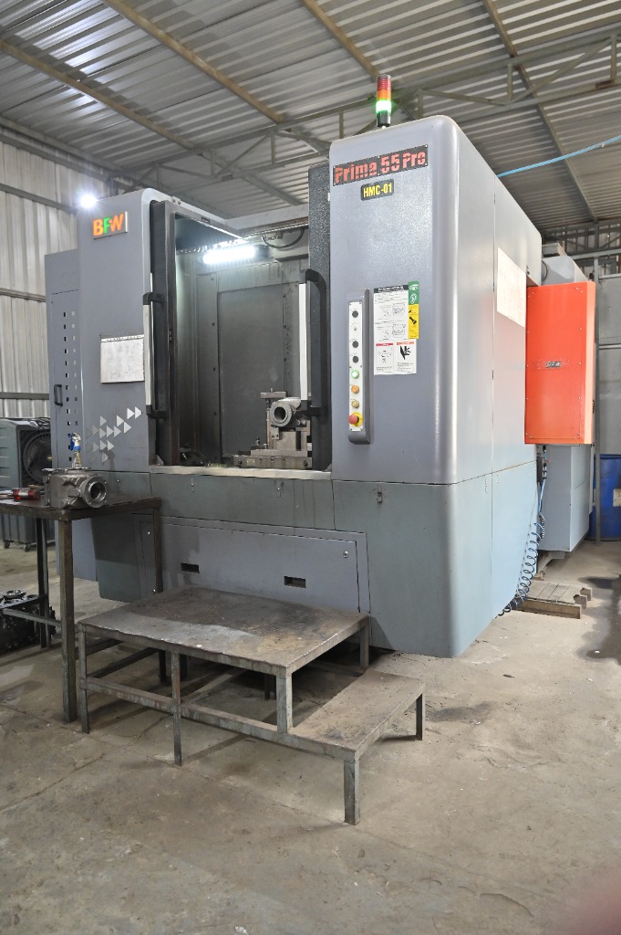 Heavy-duty Prima 55 Pro HMC-01 Horizontal Machining Center setup