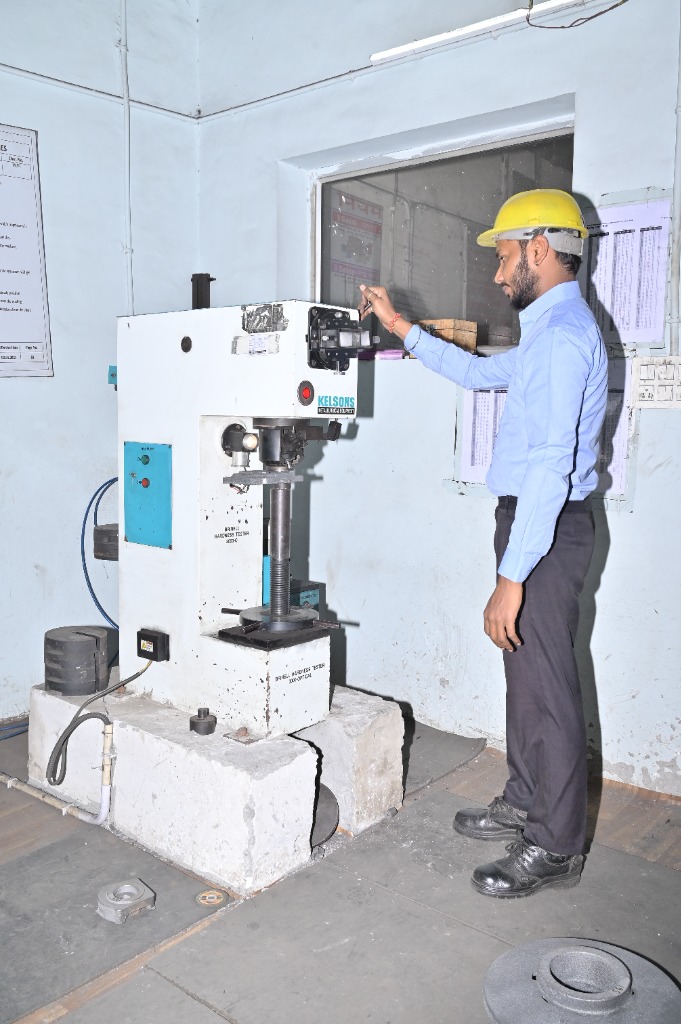 Brinell Hardness Validation testing machine