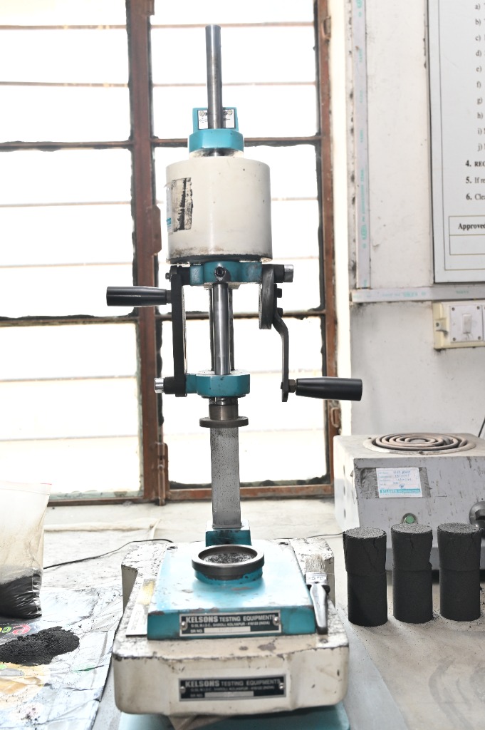 Sand Rammer compacting moulding sand sample cylinder