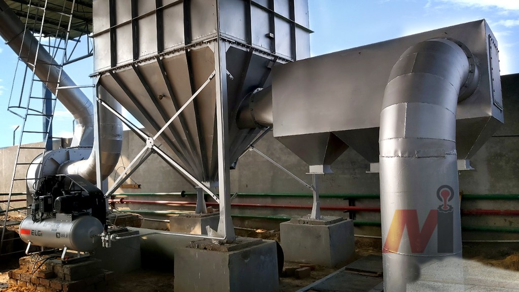 Air Pollution Control Device for Induction Furnace